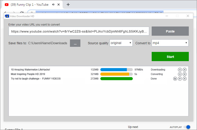 How to download YouTube Playlist to MP3 video with YouTube Playlist Downloader